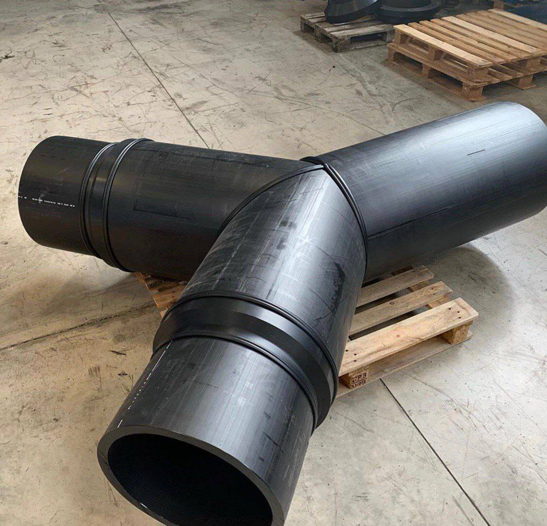 اتصال ساختنی دستی پلی اتیلن