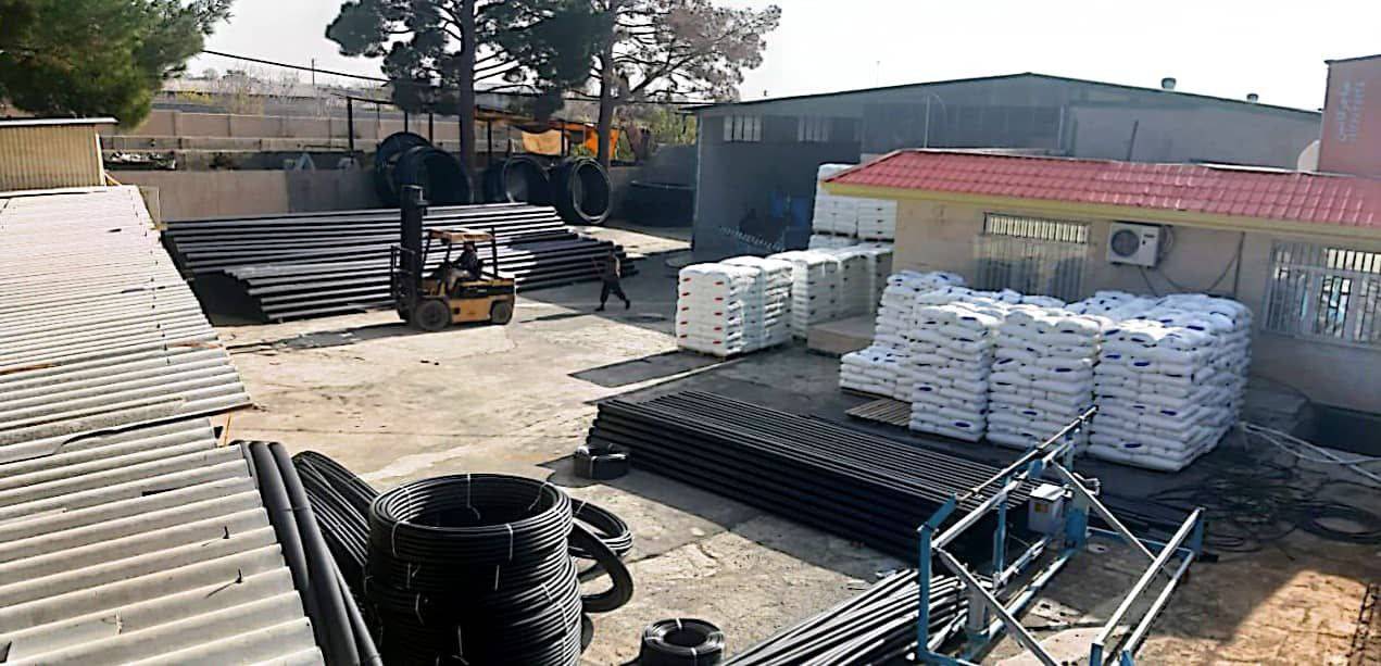 تولید لوله پلی اتیلن استاندارد